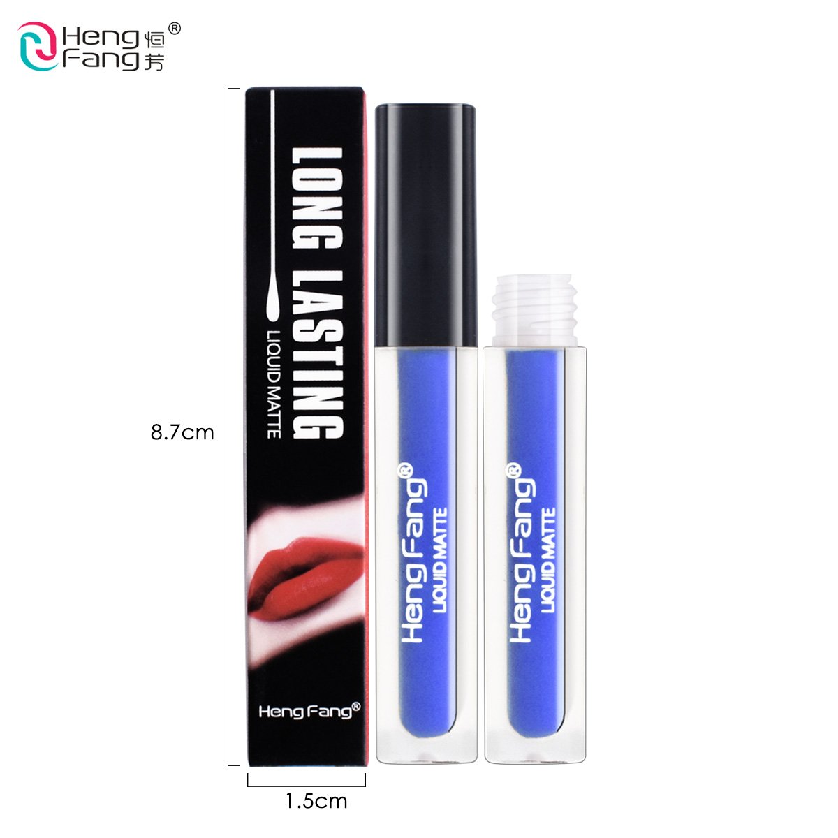 Waterproof Matte Liquid Lipstick – 20 Vivid Shades