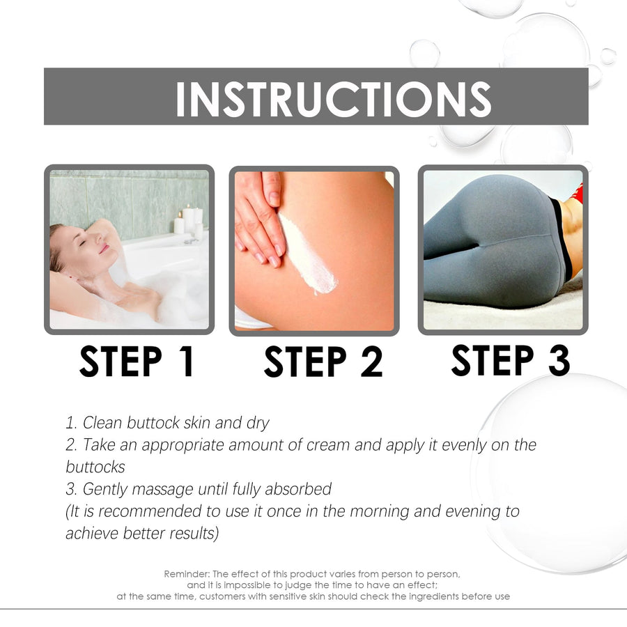 Butt Lift Whitening Cream — Instantly Tighten & Brighten