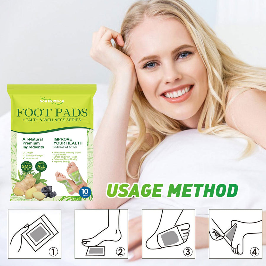 Ginger Detox Foot Pads — Lower Blood Sugar & Boost Circulation