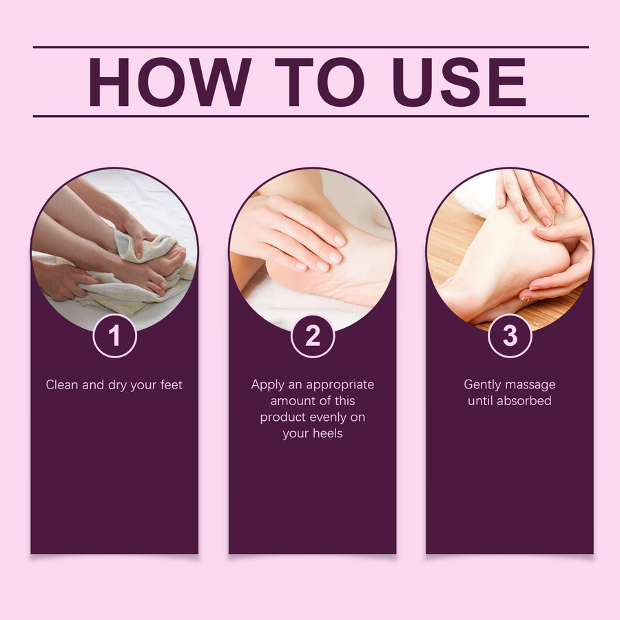Heel Care Cream with 42% Urea and Salicylic Acid