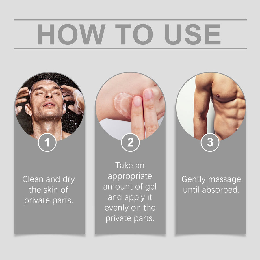 Massage Gel — Herbal Vitality & Intimate Wellness for Men