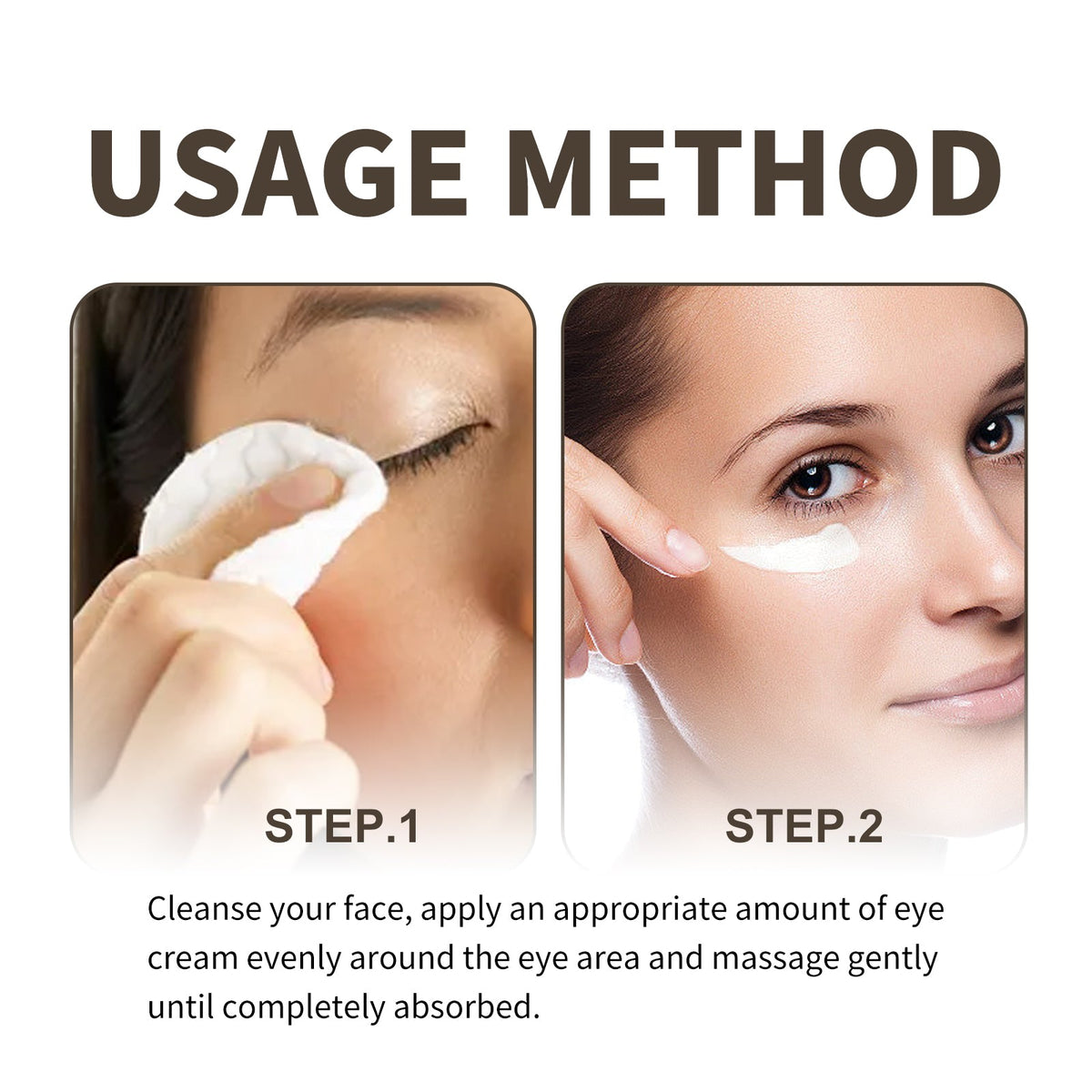 Eye Cream for Dark Circles, Puffiness and Fine Lines