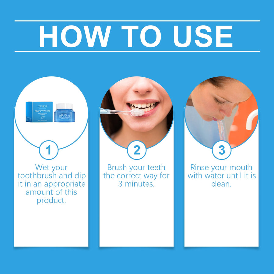 Teeth Whitening Powder — Sensitive‑Safe Brightening