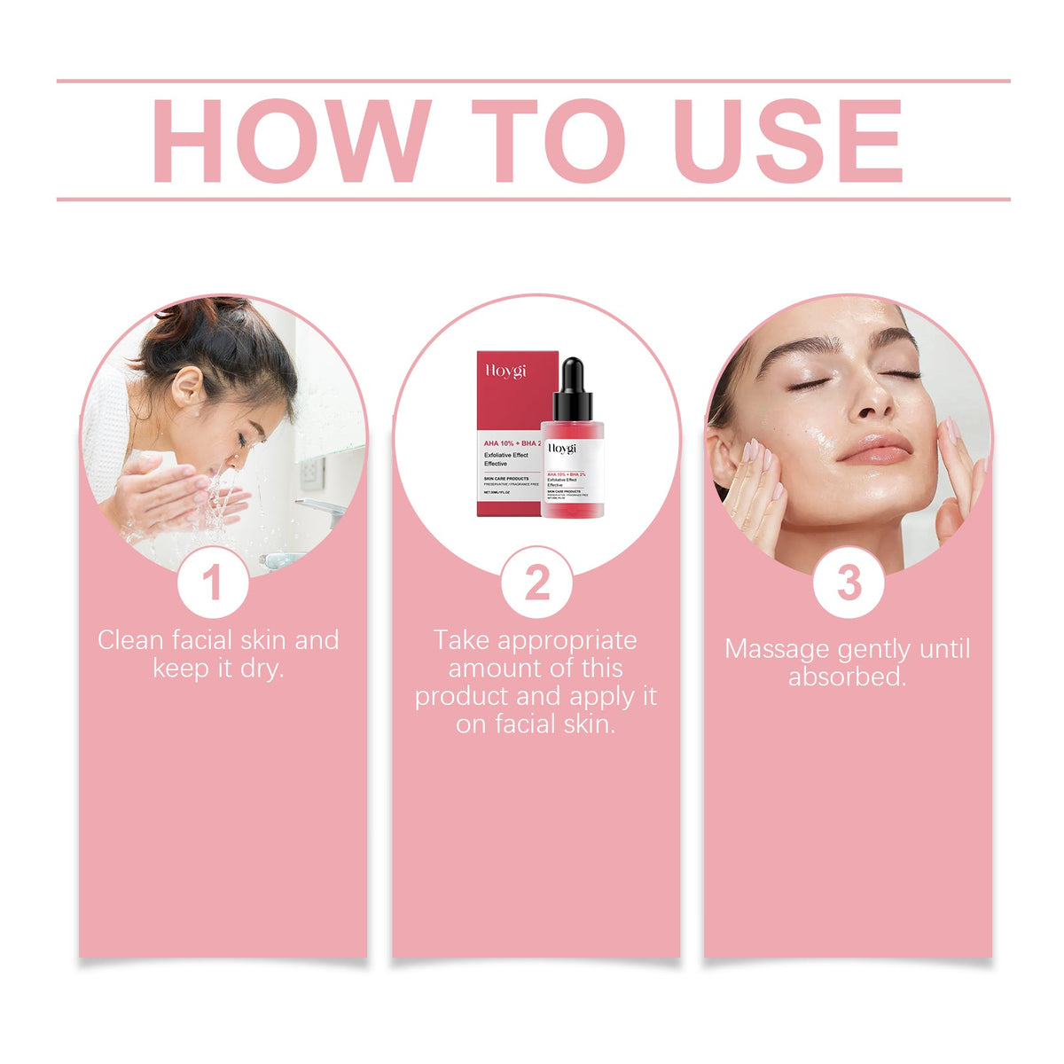 Dual-Acid Facial Essence AHA 10% BHA 2% Exfoliant