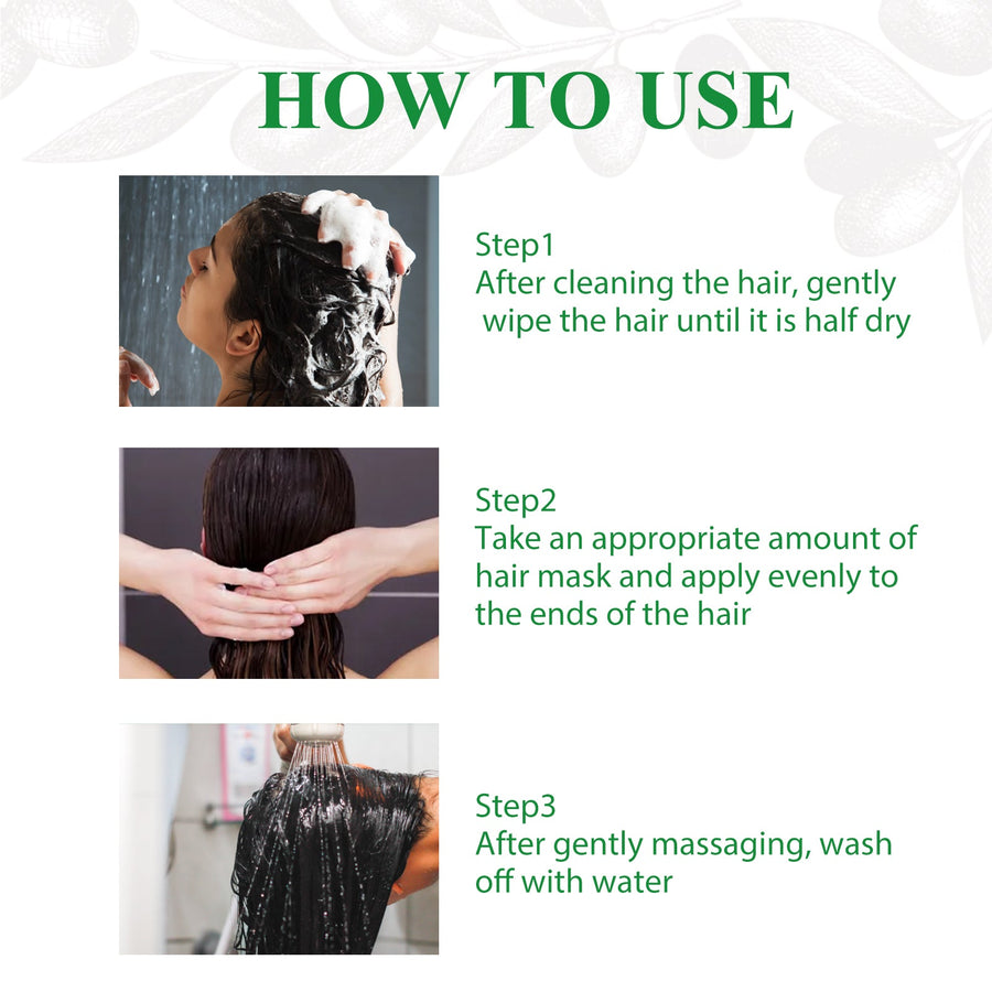 Hair Conditioner Mask for Dry, Damaged Hair Repair Care