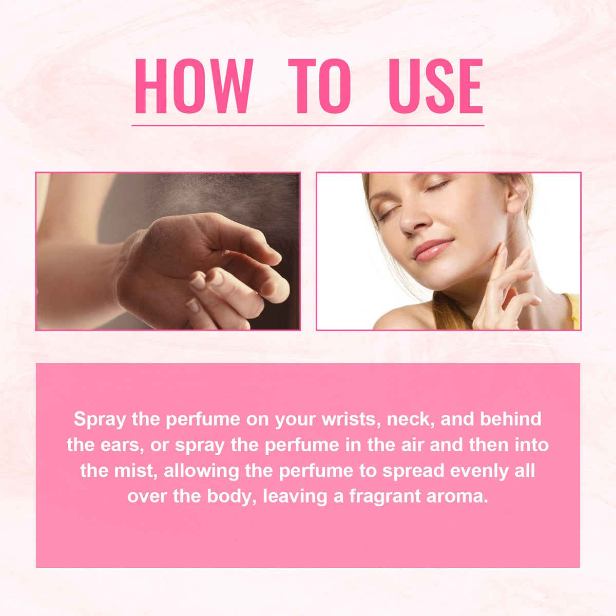 Floral Fragrance Mist 100ml for Fresh, Romantic Wear