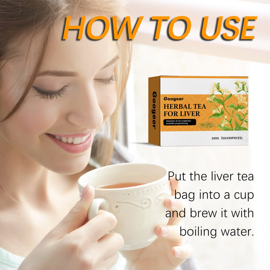 Liver Wellness Tea — 30 Days to Restore Energy & Digestive