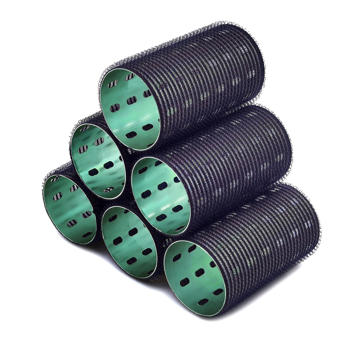 Extra-Long Aluminum Core Curling Barrels, 5x9cm Colorful Alu