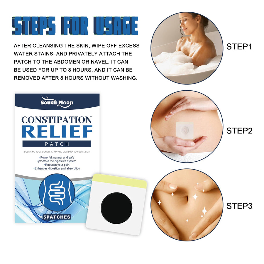 Constipation Relief Patch — Fast Natural Digestive Comfort