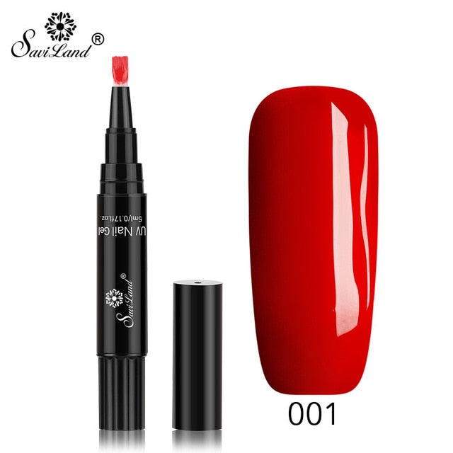 3‑in‑1 Gel Nail Pen — 60 Colors, Salon‑Quality Manicure