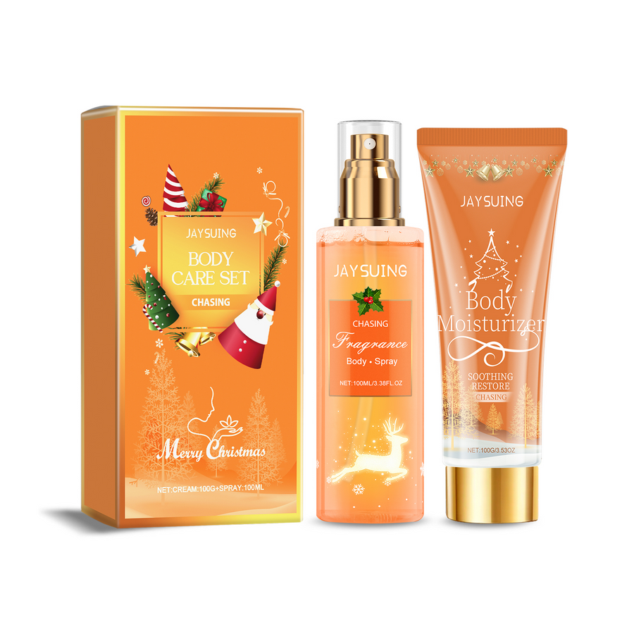 Christmas Body Care Gift Set for Soft, Scented Skin
