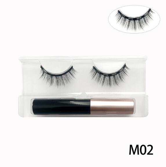 3D Magnetic Eyelashes With Long-Lasting Eyeliner