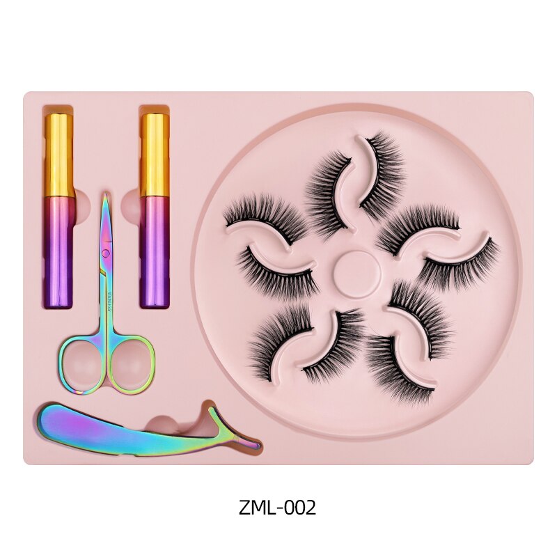 Magnetic Eyelashes Set for Glue-Free Dramatic Volume