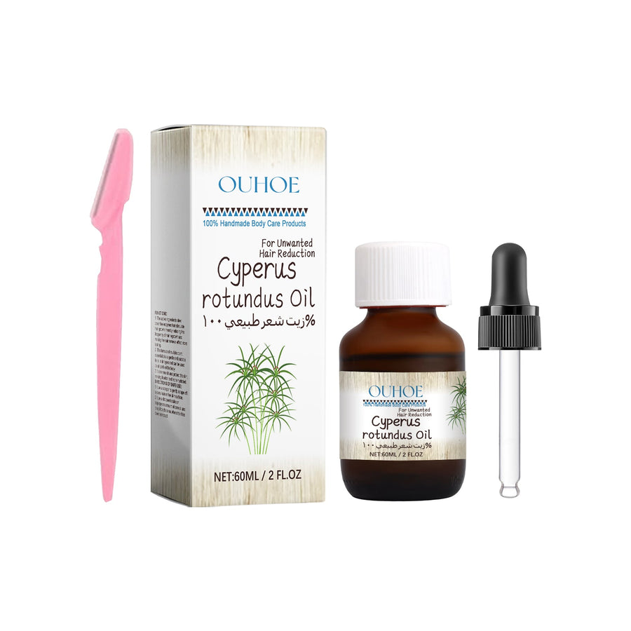 Perfumed Hair Removal Oil for Gentle Regrowth Reduction