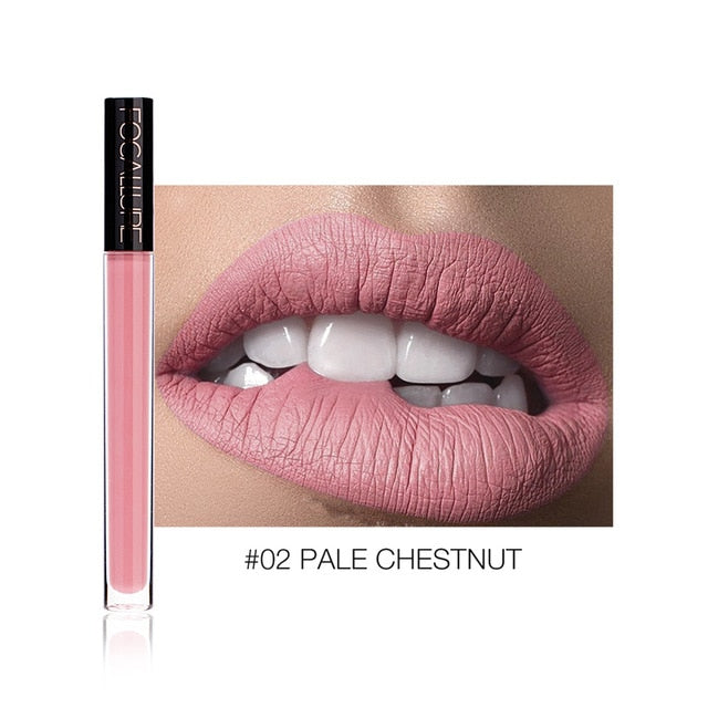 Liquid Lipstick Matte Color, Waterproof Kiss-Proof Wear