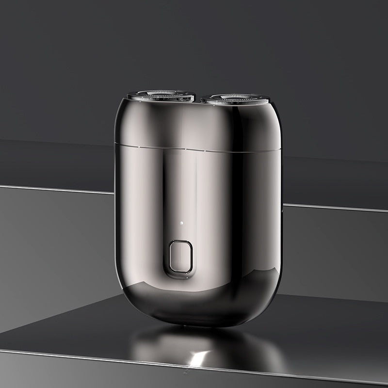 Mini Dual Blade Shaver – USB Rechargeable & IPX6 Waterproof