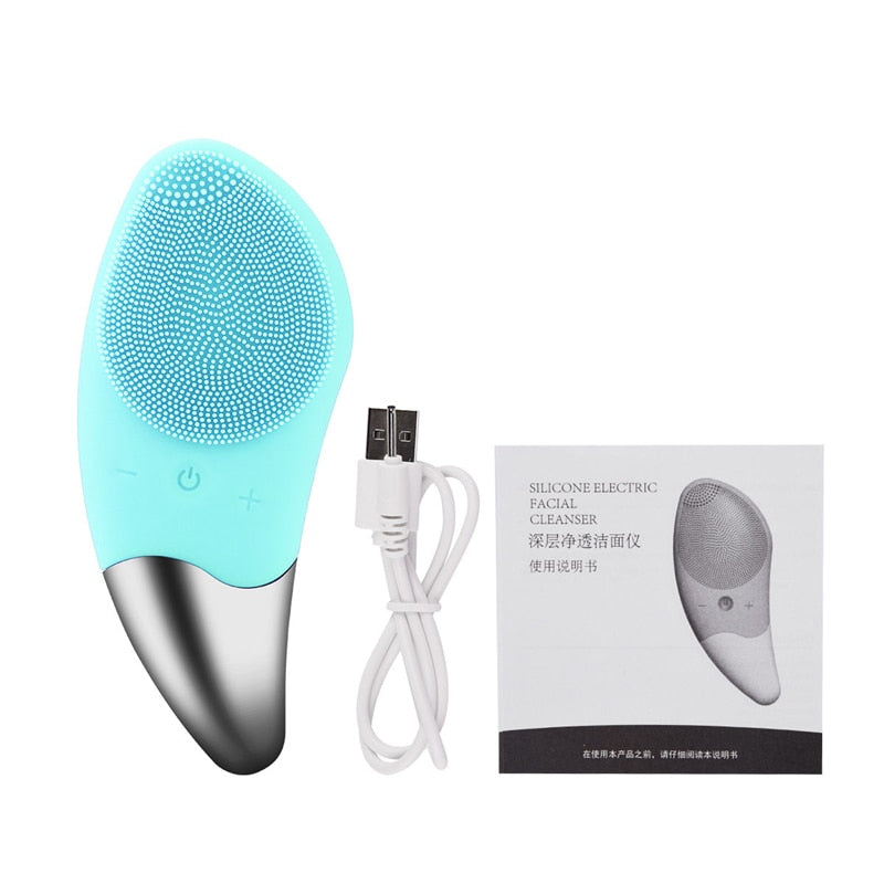 Sonic Facial Cleansing Brush — Deep Pore Cleaning