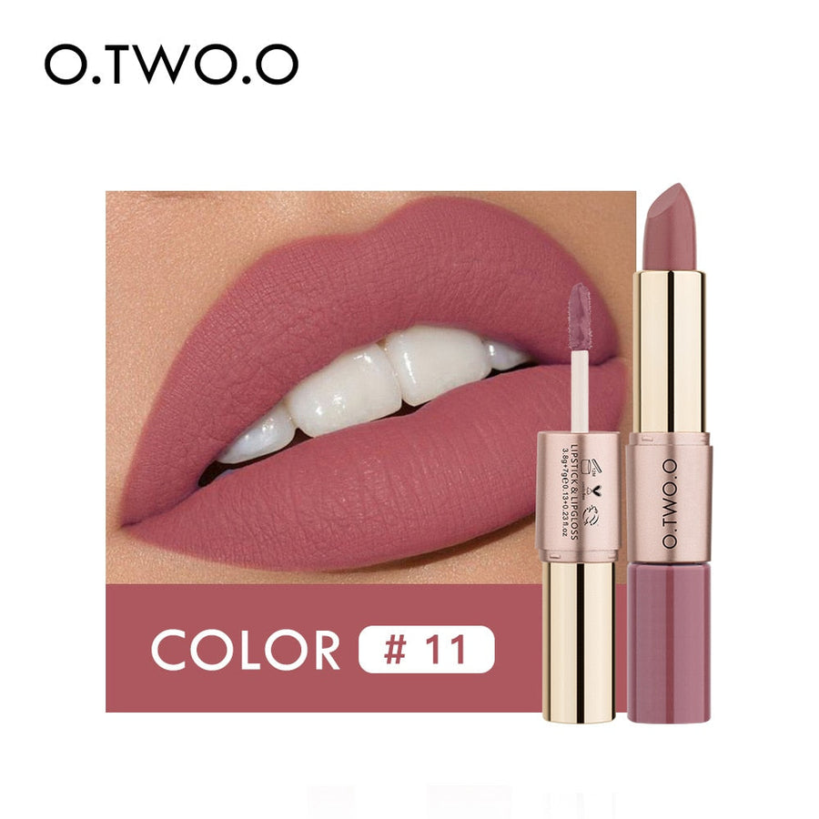 2-in-1 Matte Lipstick & Liquid Lipstick, 12 Shades