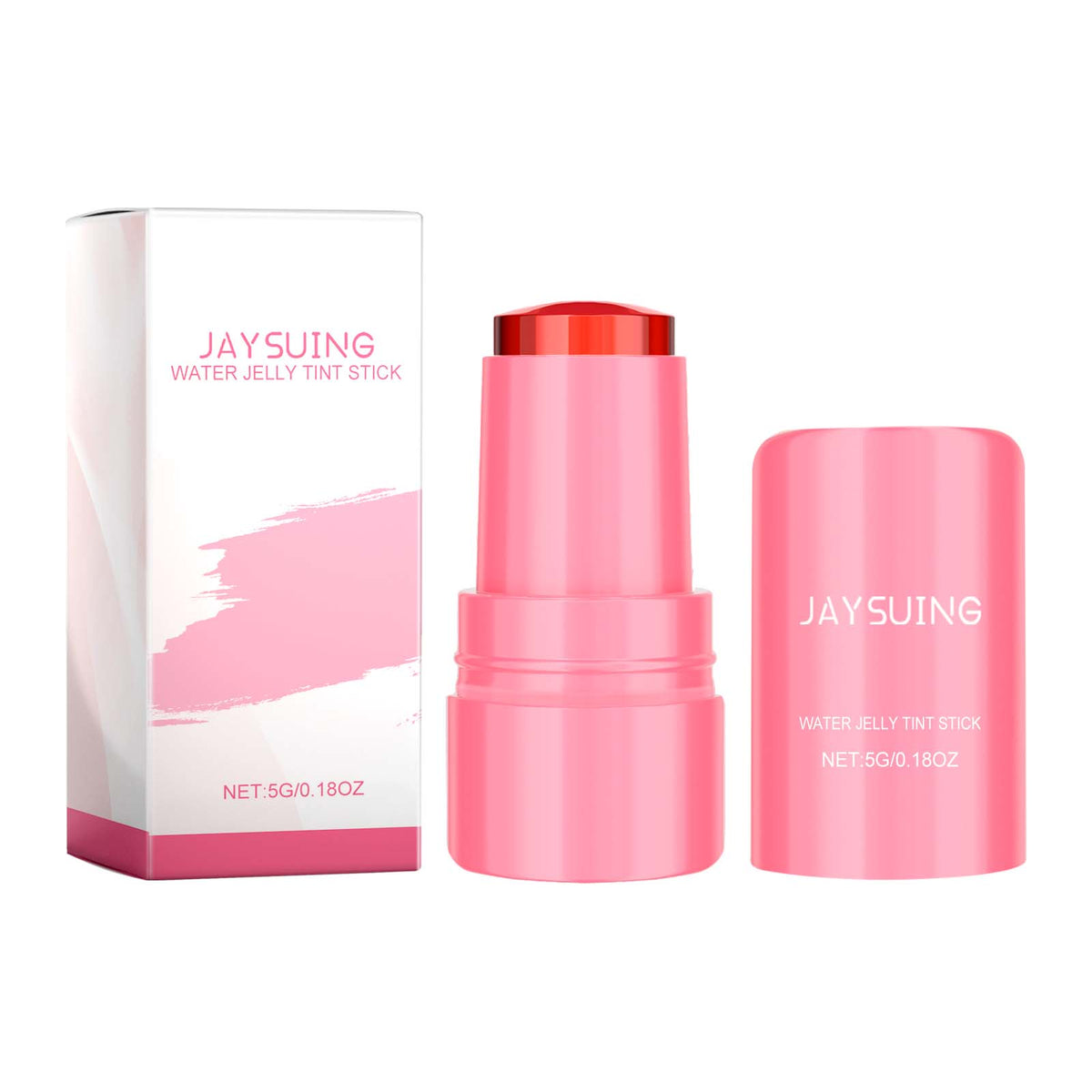 Jelly Blush Lip Gloss Stick for Bright Lips & Cheeks