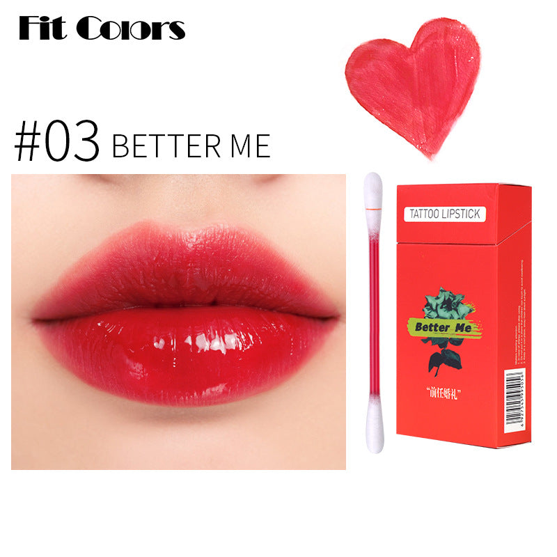 Single-Use Lip Glaze Applicators for Glossy Color