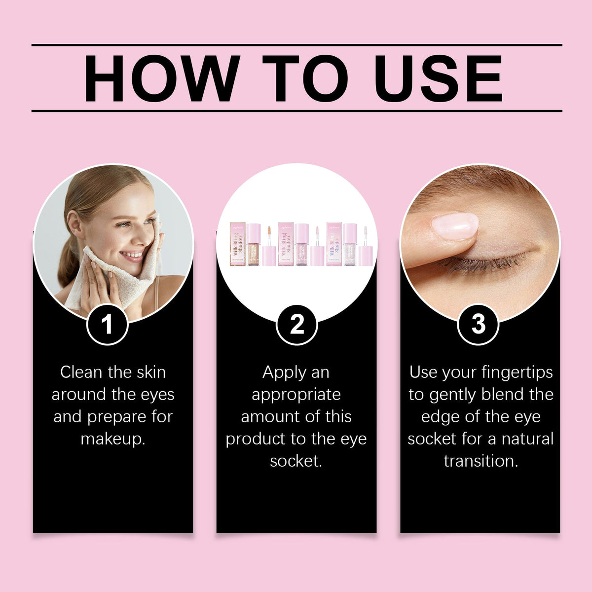 Liquid Eyeshadow for High-Impact Pearlescent Color