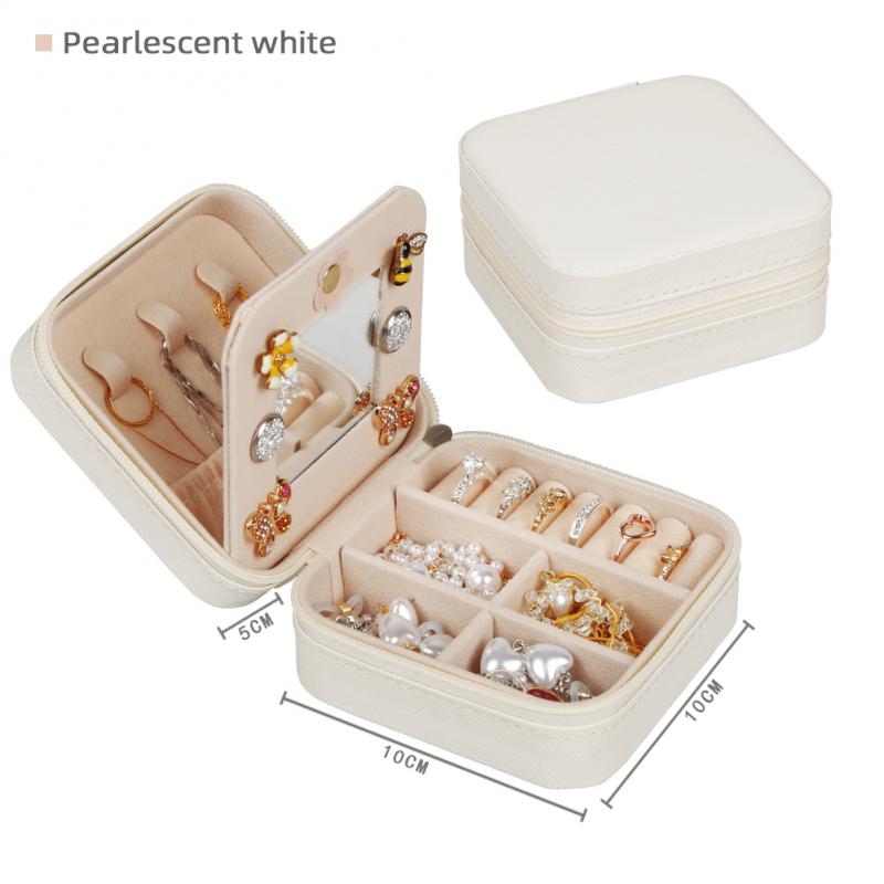 Travel Leather Jewelry Box — Tangle-Free Organization