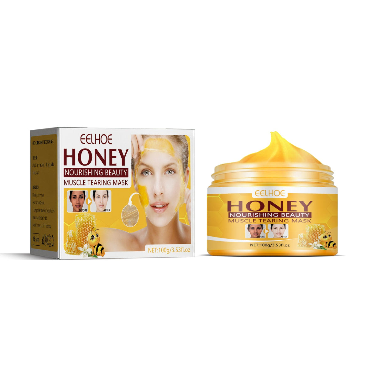 Honey Peel Off Mask for Blackheads and Dark Spots