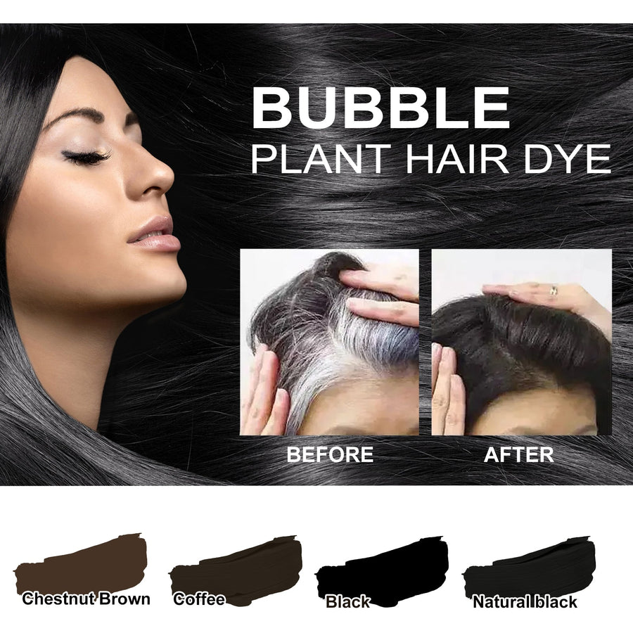 Bubble Hair Dye for Easy Plant-Based At-Home Color