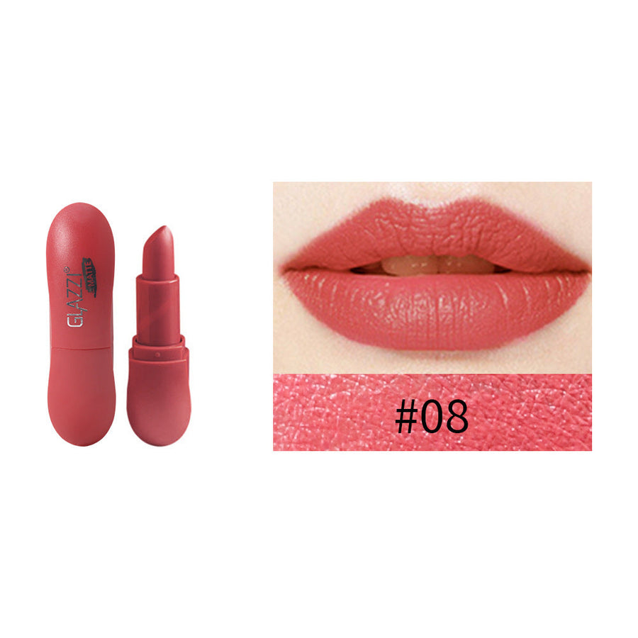 12-Color Matte Lipstick Set for Long-Lasting Color