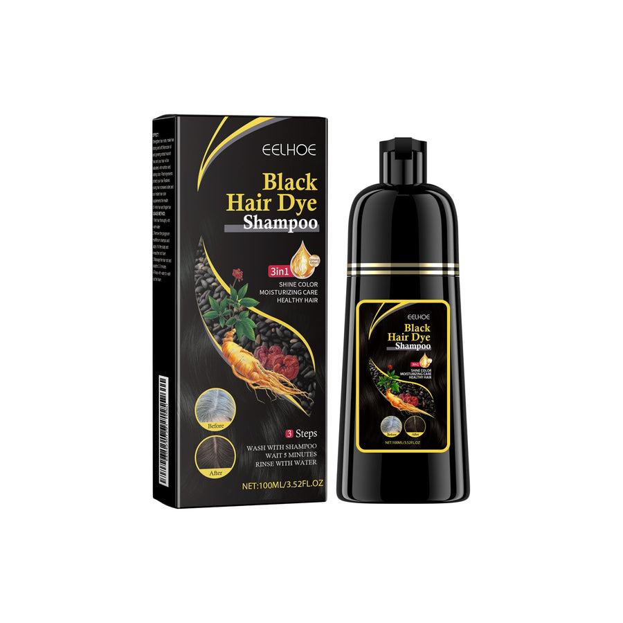 Black Hair Shampoo for Gray Hair Color & Moisture