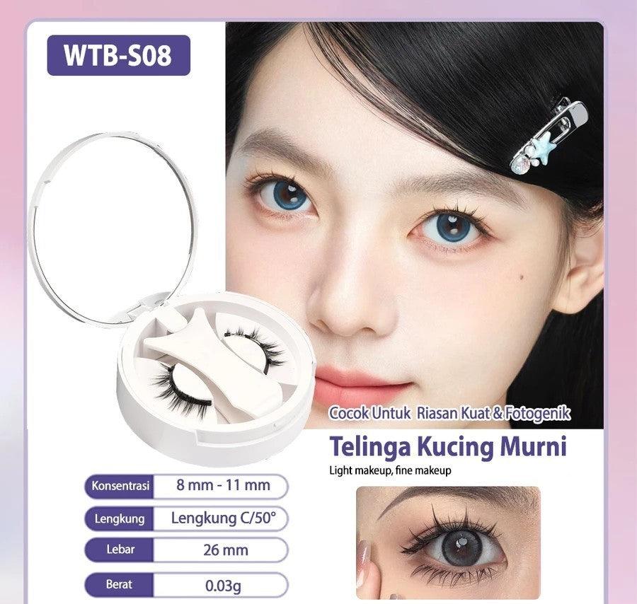 Magnetic Eyelashes for Fuller, Defined Eyes Without Glue