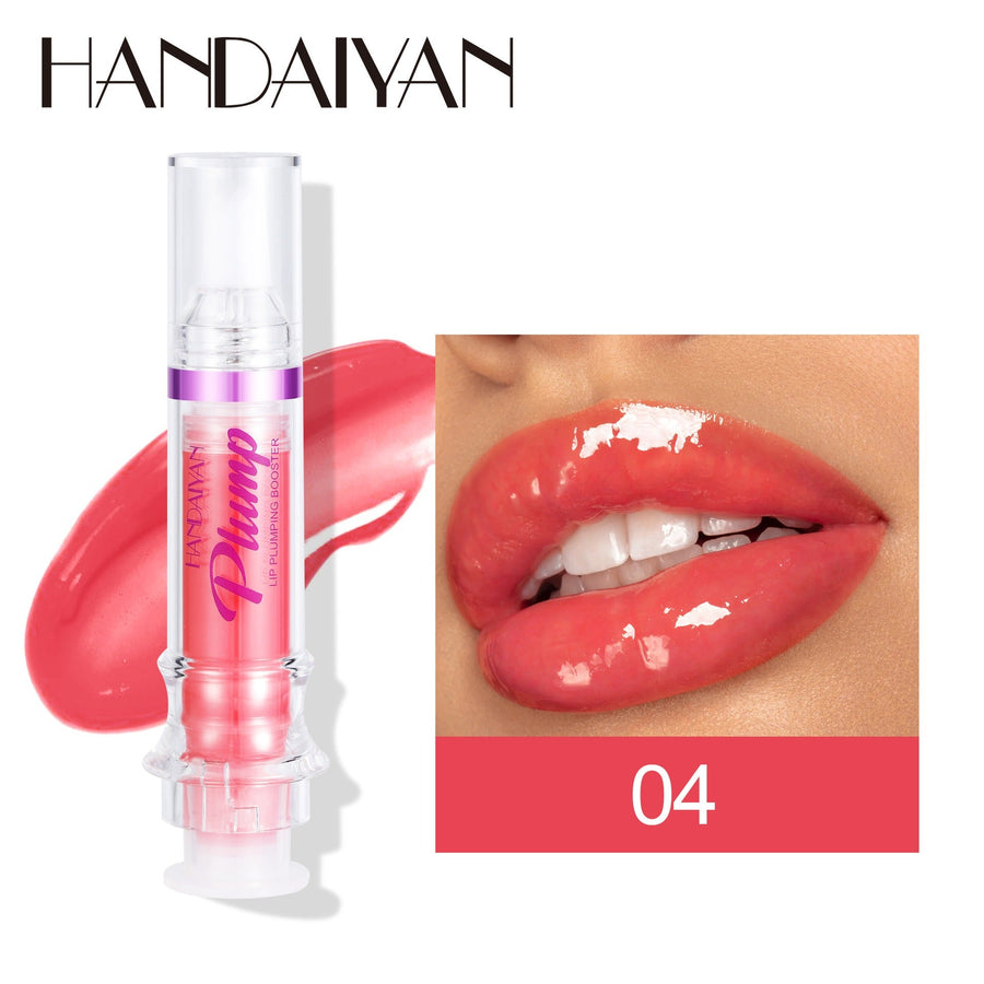 Lip Plumping Gloss for Crystal-Shine, Fuller Lips