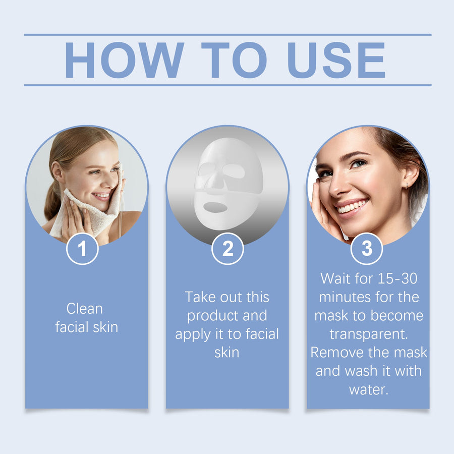 Collagen Sheet Mask for Instant Hydration & Elasticity