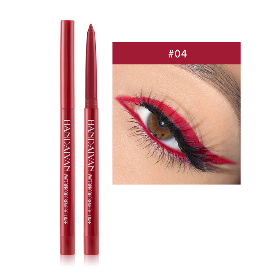 20-Color Waterproof Colorful Eyeliner Pen Set for Looks