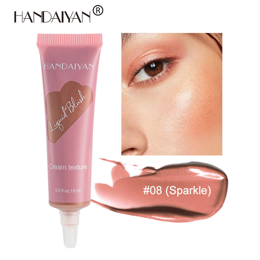 Liquid Blush Makeup for Naturally Flushed, Matte Cheeks