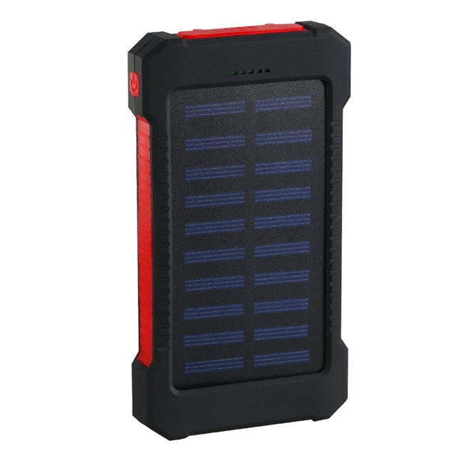 Solar Power Bank 20000mAh — Never Run Out of Power Outdoors