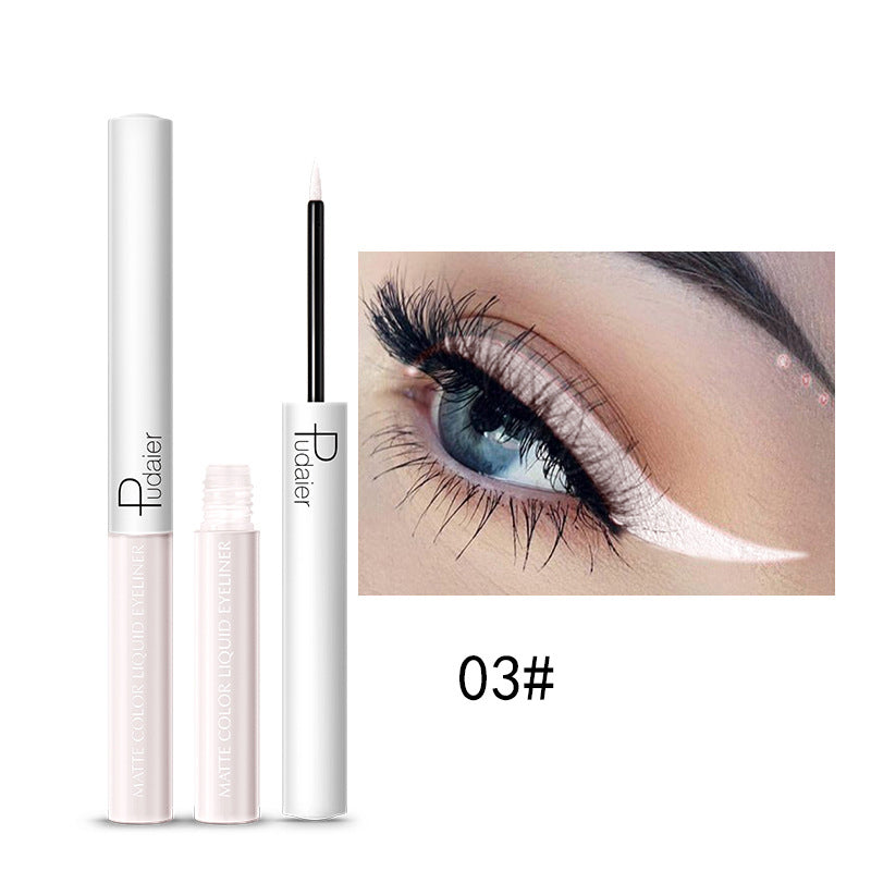 Waterproof Liquid Eyeliner for Precise, Vivid Color Definition