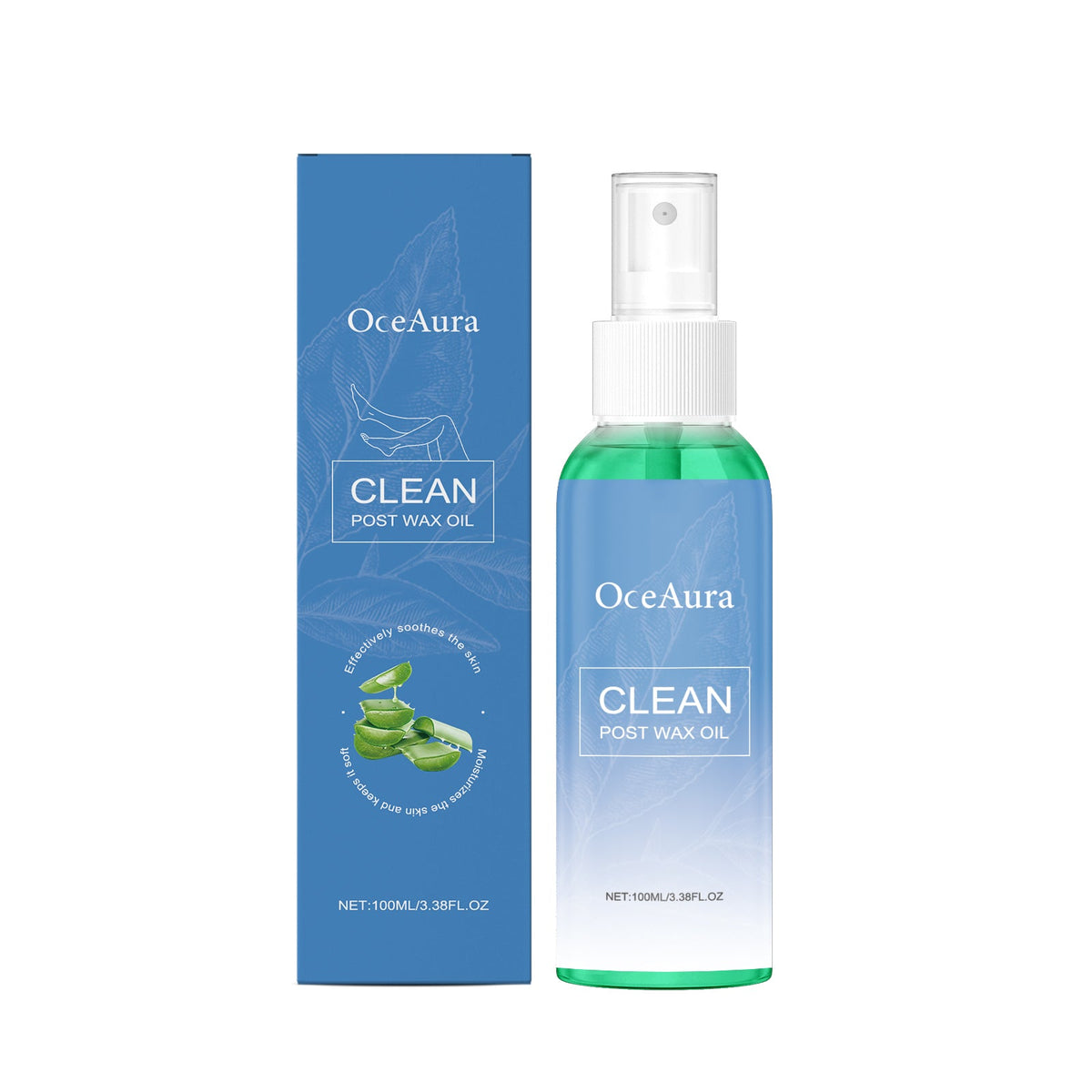 OceAura Pre & Post Wax Spray Duo for Calm Skin