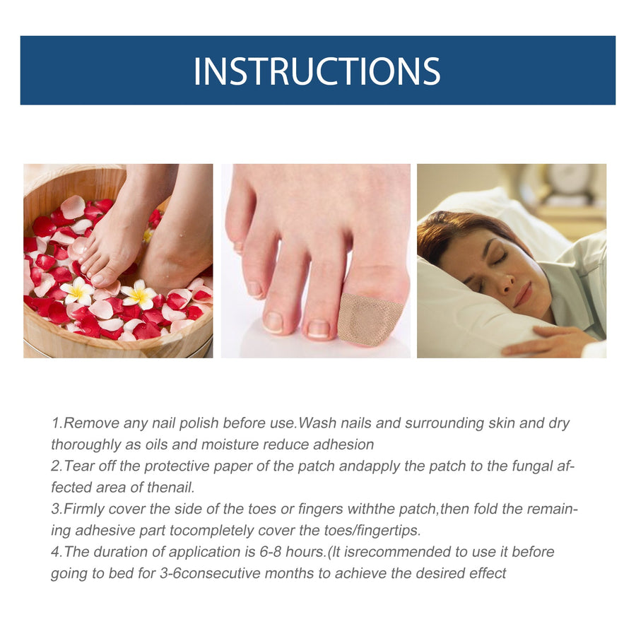 Fungal Toenail Treatment Patches — Visibly Clearer Nails