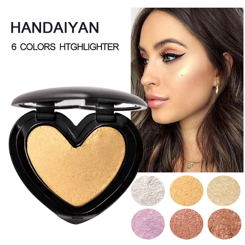Dual-Use Highlighting Powder for Face and Eye Makeup