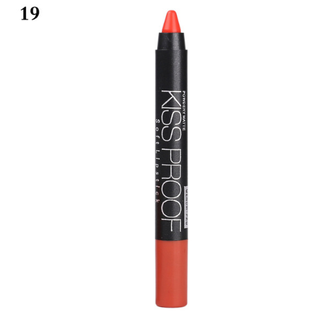 Waterproof Kiss-Proof Lip Pencil Lipstick, Longwear