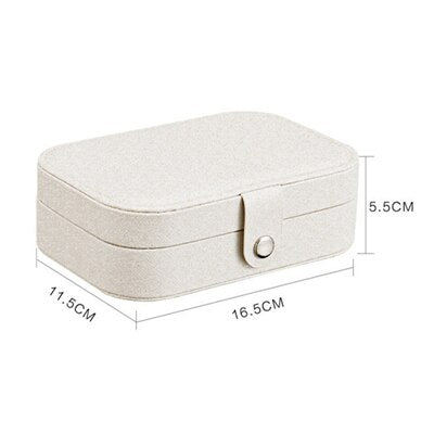 Jewelry Travel Case — Tangle‑Free Organization in Cream