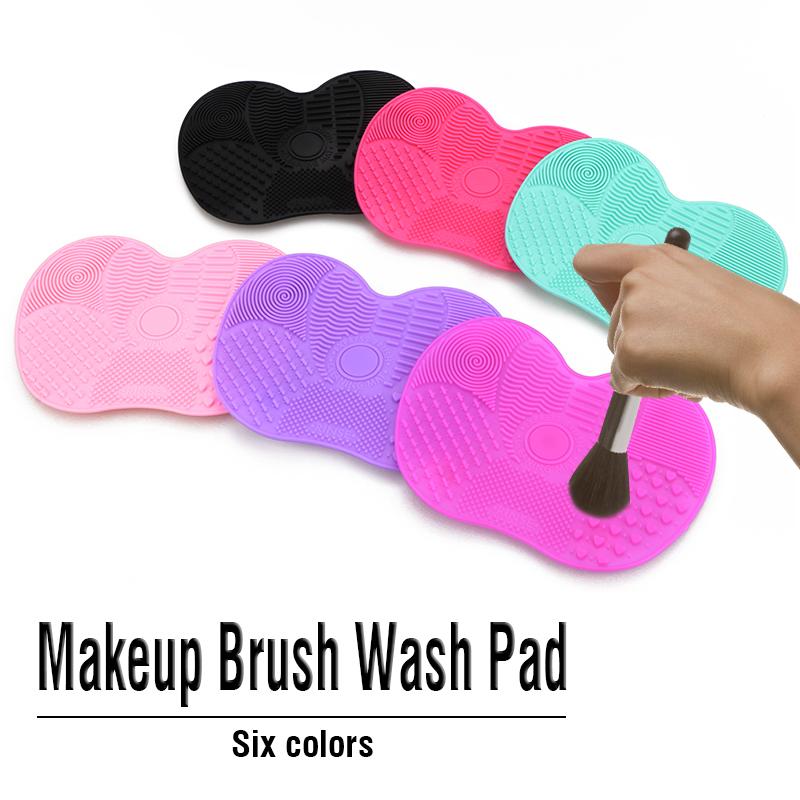 Silicone Makeup Brush Cleaner Mat — 7-Zone Deep Cleaning