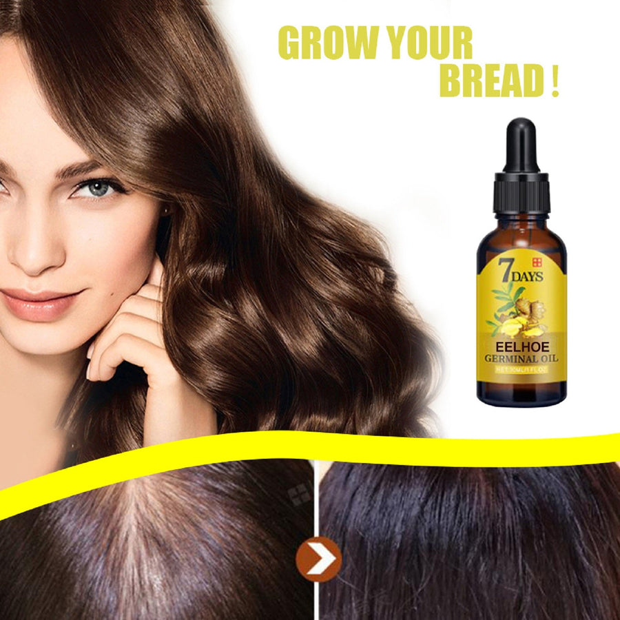 Ginger Hair Oil for Nourishing and Moisturizing Hair