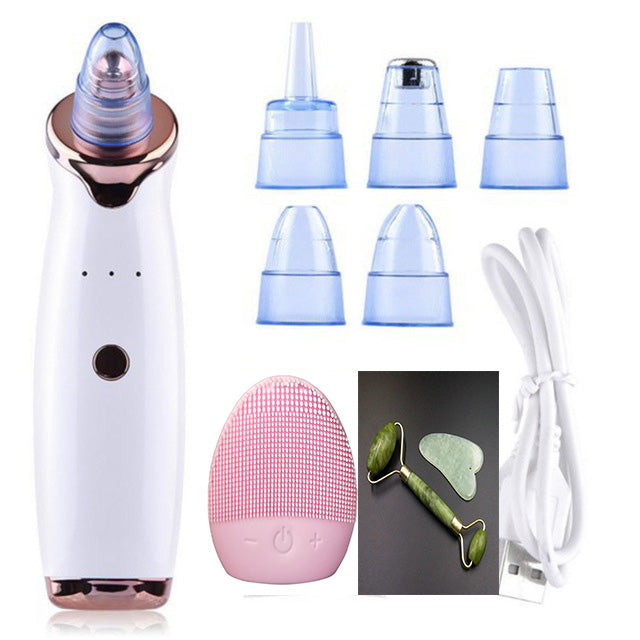 Blackhead Remover Skin Care Pore Vacuum Acne Pimple +USB Fac