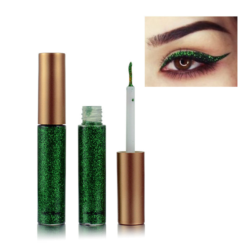 Glitter Liquid Eyeliner Set: 10 Sparkling Eye Shades