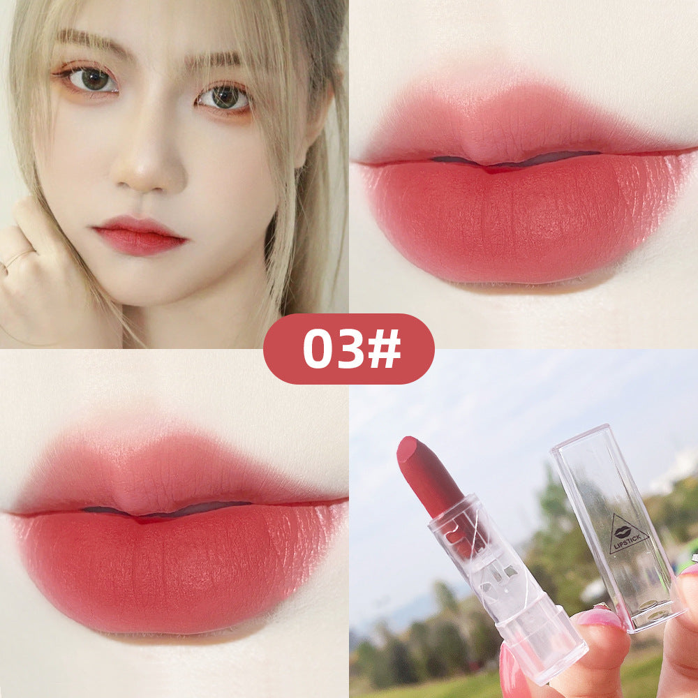 Matte Lipstick for Portable Everyday Color, Peach Pink