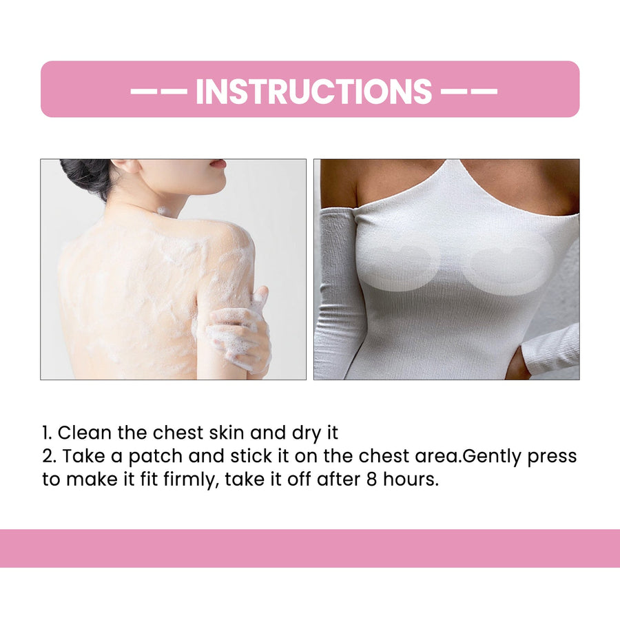 Acupoint Breast Lift Patches for Firmer, Lifted Look