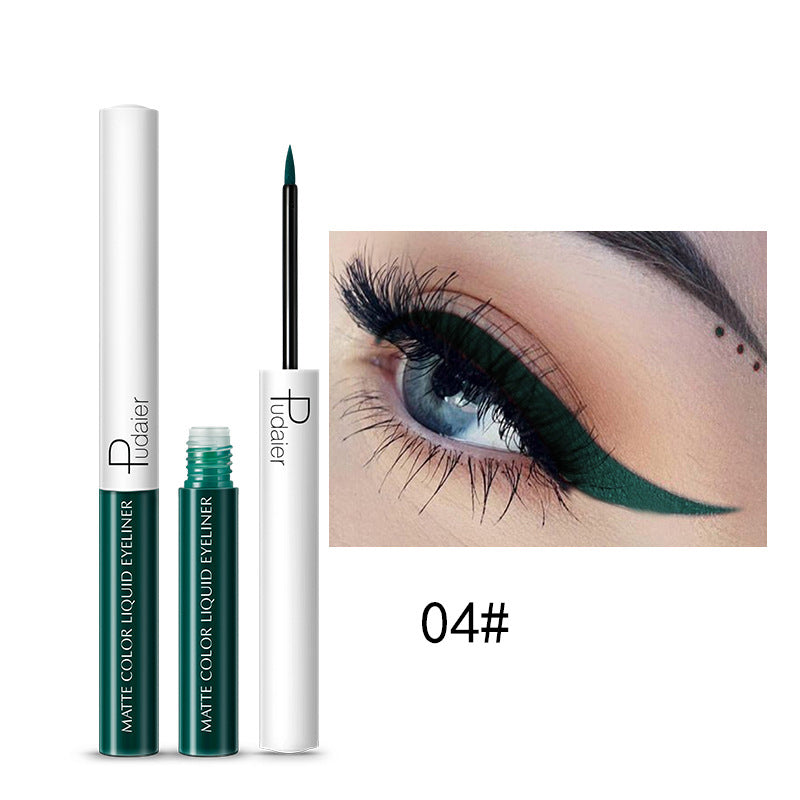 Waterproof Liquid Eyeliner for Precise, Vivid Color Definition