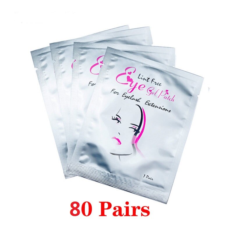 Eyelash Extension Under-Eye Gel Patches, Lint-Free
